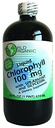 Svetová organická kvapalná chlorofylová kvapalina so spearmintom, 16 Fluid Ounce