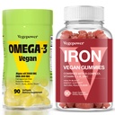Vegan Železo Gummy + Vegan Omega-3 