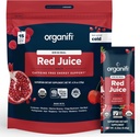 Organizátor Red Juice - energetický prášok znižuje popoludňajšie trhliny a boosts Digestion a imunitný systém, 15 Go pakety
