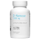D- Mannose 1000 mg - Urinary Tract Health - with Cranberry Concentrate, Organic Rose HIPS, Acerola Extract - 60 Vegetariánske kapsuly