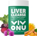 VivoNu Milk Thitle Silymarin & Dandelion Root Liver Health Support, Antioxidant Support, Detox (60 kapsúl/1 fľaša)