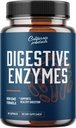 Tráviace Enzyme Doplnky pre zdravie Gut - Pankreatín Tráviace Enzýmy pre Trávenie Relief žalúdka a opravy lesklé Guty - Čisté enzýmy Digestion Supplement Ženy a muži