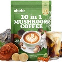 10 in 1 Mushroom Coffee for Energy & Weight Management – Organic Arabica Mushroom Coffee Blend with Lion’s Mane, Chaga, Cordyceps & Reishi – Sugar Free Instant Mushroom Coffee Powder, 40 Servings
