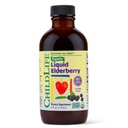 ČILDLIFE Essentials Organic Elderberry Sirup for Kids - Liquid Elderberry for Batoľatá, Ellowberry Extract Drops, Tinktúra pre deti, Batoľatá, Deti - 4 Fl Oz