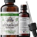 Astragalus Tinture, Organic Astragalus Extract (Astragalus membranaceus) Herbal Supplement, Non-GMO in Cold-Pressed Organic Zeleninový glycerín, 700 mg, 2 oz (60 ml)