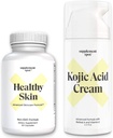 Bundle: Zdravá pleť Anti-Aging Supplement a kyselina kojová krém na tvár
