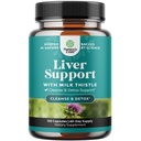 Prírody Remeslo Pečeň Čistiť Detox a opravy 120 Kapsule - Bylinné mlieko na podporu pečene Thitle Supplement - Silymarin Milk Thitle Supplements with Dandelion Root, Choline, Cvikla a Artičoky Extract