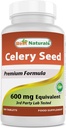 Najlepšie Naturals Zeler Seed 600 Mg Tablet, 180 Počet (8177160014401)
