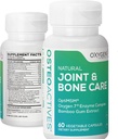 Oxygen Nutrition OsteoActives Formula All-Natural Dietary Support for Joints, Bones and Connective Tissue - 60 Počet Pill Bottle-Graft Kapsule (Backaging May Vary)