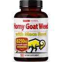 Vital bylinné rohaté kozy Weed Kapsule pre maximálnu silu s Maca Root Tribulus Ashwagandha Tongkat Ali Panax Ginseng pre mužov Ženy, Boost Energy (90 Počet (Pack of 1))
