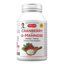 ANDREW LESSMAN Cranberry s D-Mannose - 60 Kapsule - podporuje močový mechúr, obličky a močových ciest zdravie. Vysoká sila Štandardizovaný Cranberry koncentrát a D-Mannose. Kapsuly sa ľahko prehĺtajú
