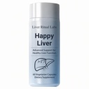 Ritual Labs Happy Liver Support, with Kudzu,Turmeric Herbal Support, Non-GMO, Gluten Free, 60 Capsules