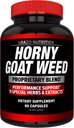 Arazo Nutrition Premium Horny caps Weed Extract with Maca Root, Ginseng, Muira Puama and L-Arginine - for Men and Women 100% Pure Herbal Nutritional Supplement