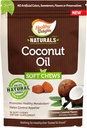 Healthy Delights Naturals, Coconut Oil Soft Chews, Promotes Healthy Metabolism, Helps Control Appetite, Delicious Coconut Caramel Flavor, 30 Count