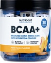 Nutricost BCAA+ Hydratácia Peach Mango Flavor (20 Stickpacks) - Aminokyseliny s rozvetveným reťazcom s hydratačným komplexom - bezlepkové, non-GMO