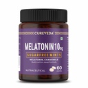 Melatonin 10mg Sleep Support Sublingual Mints 60 Mints | Fast Dissolve Oral Sleep Aid with Chamomile | Deep Sleep Supplement for Adults | Non Habit Forming Natural Sleep Aid, Vegan Sugar Free