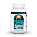 Zdroj Naturals L-Proline & L-Lysine, 550 mg - 60 tabliet