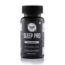 Sleep Pro Melatonin, Magnesium Glycinate, L-Theanine, Valerian Root & Jatamansi | Improves Sleep Quality, Reduces Stress & Promotes Relaxation | Ideal for Night Shift & Jet Lag | 45 Tabs