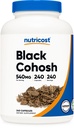Nutricost Black Cohosh 540mg, 240 Kapsule - Non-GMO, Gluten Free