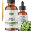 Organic Usnea Liquid Drops - Prírodná imunitná podpora a zdravie dýchacích ciest pre dospelých - Vegan, bez alkoholu, Made in USA, 2 Fl Oz