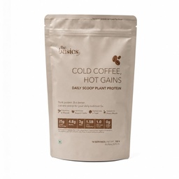 Daily Scoop Plant Protein for Women, 25 g Vegan Protein with Vitamins & Herbs, Coffee Flavor, 500 g (Pack of 1)