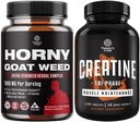 Bundle of Horny caps Weed Extract Complex pre mužov a ženy Vylepšená energia a vytrvalosť a vysoká sila Trifáza Kreatinové pilulky - Optimálny svalového Builder Creaine Doplnok pre mužov a ženy