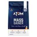 Asitis Nutrition ATOM PWR Mass Gainer 1 Kg | Pack of 13 servings | 5:1 Carb-Protein Ratio | Powered with BCAA, L-Glutamine, Tribulus, Ashwagandha | Double Rich Chocolate flavor, Powder