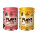 Origin Nutrition Plant Protein Jar Combo | Strawberry + Creamy Vanilla | 25g Protein | 16 Servings, 2 Jars | Vegan, Trial Pack, Gut-Friendly