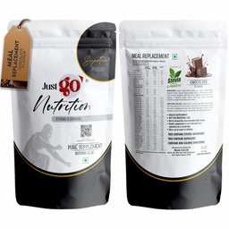 Meal Replacement Powder - 20 Servings | 20g in Each | 400gm | Convenient and Flavorful Meal Replacement Powder For Men And Women (Imported Ingredients) (Chocolate)