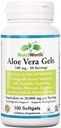 Aloe Vera Supplement (100 Softgels) 20 000mg Pure Gel Equivalency 