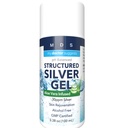 Koloidný strieborný gél, popáleniny a starostlivosť o rany s Aloe Vera - 30 ppm pH vyvážený vzorec pomáha Soothe Burns, Sores & Ekzém - Strieborné - Vyrobené v USA (3.38 oz)