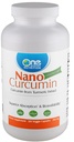 One Planet Nutrition Nano Curcumin 500 mg Veggie Capsules (120 Servings), Nano pre vysokú absorpciu, podporuje imunitné zdravie, non-GMO, Vegan, Gluten-free