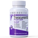 IMUNOVITES Theracurmin BID 300mg (Nano Curcumin 90mg per Cap.) [[600mg per Serving]] - Now w/Ginger & Bioperine (60ct Bottle)