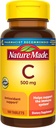 Prírodný vitamín C 500 mg Caplets, 100 gróf, pre imunitnú podporu, bez lepku