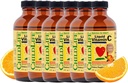 ČILDLIFE ESSIENTY Tekutý vitamín C - čistý vitamín C tekutý doplnok pre deti, imunitný systém podpora, veľká chuť - prírodná Orange aróma, 4 Fl Oz (pack of 6)
