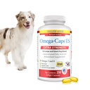 Omega-Caps ES pre veľké a obrovské psy - Omega 3, vitamíny, minerály, antioxidanty - podporný imunitný systém, kĺby, srdce a mozog - 250 mäkkých kapsúl