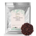 Starwest Botanicals Organic Hawthorn Berries Celé - Sušený voľný list Herb na čaj, Jam, a bylinné extrakty, Prírodné trávenie Podpora, Certified Kosher, Non-GMO - hromadne 1 lb Bag