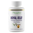 Rajové byliny kráľovská želé, Zlatý cisár, Super Potent, Ultra Pure, Vegan, Gluten Free, Non-GMO, mrazivý koncentrát, 60 gróf Vegetariánske kapsule