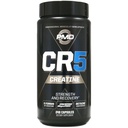 PMD Sports CR5 Professional Creatin Complex - zlepšenie zotavenia, zníženie bolesti, Lean Muscle Mass Gainer - Power 5 Creatin Blend pre silu, vytrvalosť a zotavenie (240 Kreatín Kapsule)