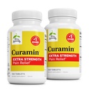Terry prirodzene kuramin extra sila - Curcumin & Boswellia pre zdravé cirkulačné podporu - Turmerica doplnok k pomoci kĺby, svalového zdravia a výroby endorfínu - 120 tabliet (Stock of 2)