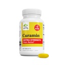 Terry prirodzene Curamin Extra sila - Curcumin & Boswellia doplnok pre zdravú podporu cirkulácie - Turmerica doplnok k podpore kĺby, svalového zdravia a výroby endorfínu - 60 tabliet