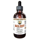 Hawaii Pharm Maca Root Liquid Extract bez obsahu alkoholu, Organic Maca (Lepidium Meyenii) Celá sušená rastlina Glycerit Natural Herbal Supplement, USA 2oz