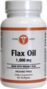 Ľanový olej, 1000mg, 90 Softgels
