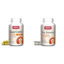 Jarrow Formules Quercetin 500 mg-Bioflavonoid-Quercetin Dietary Supplement-200 Servings -Podporuje zdravú bunkovú funkciu a rovnováhu zinku 15 mg-100 Servings - Zahŕňa meď-Essential Minerál