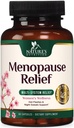 Menopauza Doplnky pre ženy - Menopauza Relief Support Probiotiká s Black Cohosh, Prírodná podpora Supplements pre mierne horúce riasy a nočné potenie a PH Balance Suplement - 60 Kapsule