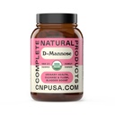 Kompletné prírodné produkty Organické D-Mannose Kapsule - Pure D-Mannose Pills 100 Počet od UTI, Bladder, & Urinary Tract Health