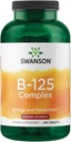 Swanson vitamín B-125 komplex 250 kariet