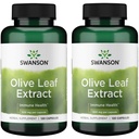 Swanson Olive Leaf Extract Kapsule s 20% Oleuropein - (120 Kapsule, 500mg Každá) 2 Fľaše