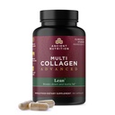 Ancient Nutrition Multi Collagen Advanced Lean s probiotikami, Hydrolyzed Collagen Peptidy podporuje zdravé chudnutie a strata tuku, 90 Počet