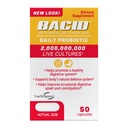 Bacid Daily Probiotic s Bacillus Coagulans, 50 gróf, trávenie doplnok k zlepšeniu príležitostné zápcha